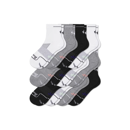 Women's Running Quarter Sock 12-Pack