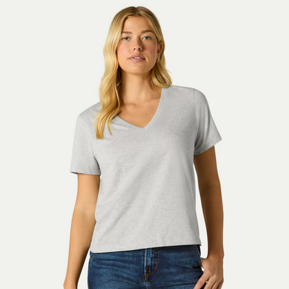 Women's Pima Cotton V-Neck T-Shirt