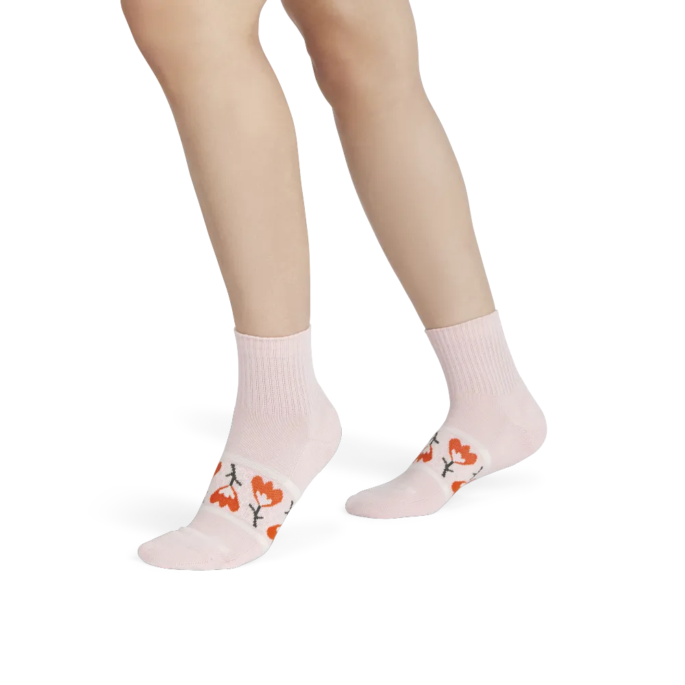 Women's Garden Party Quarter Sock 4-Pack