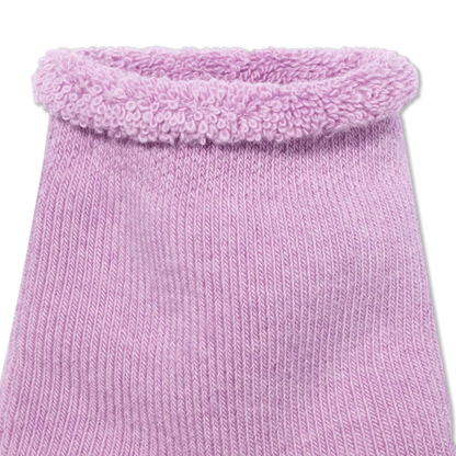 Women's Merino Wool Blend Roll-Top Gripper House Socks