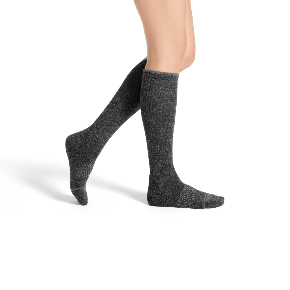 Women's Merino Wool Blend Knee-High Socks