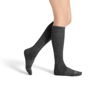 Women's Merino Wool Blend Knee-High Socks