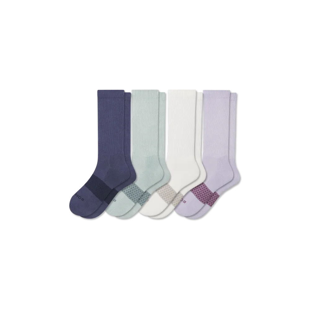 Women's Solids Calf Sock 4-Pack