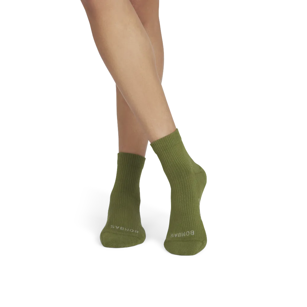 Women's Modern Rib Quarter Sock 8-Pack