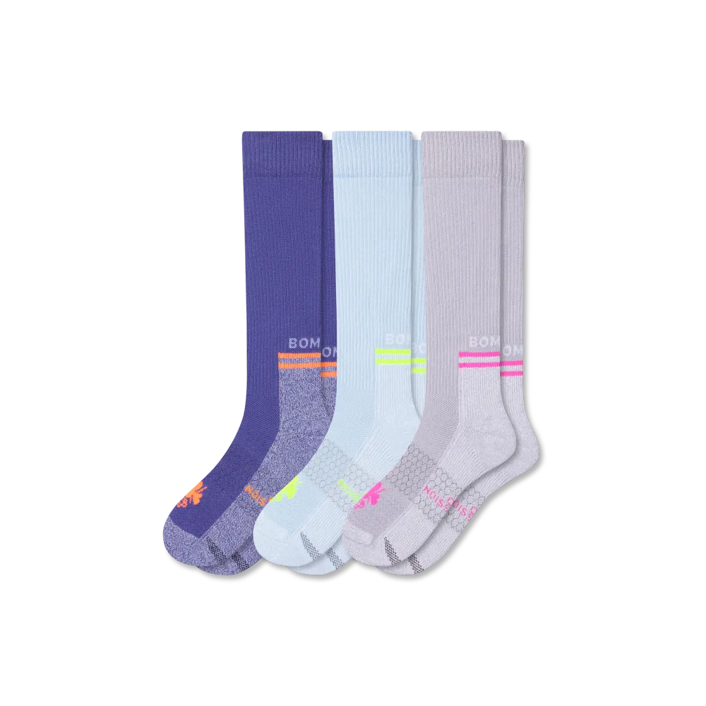 Women's Performance Compression Sock 3-Pack (20-30mmHg)