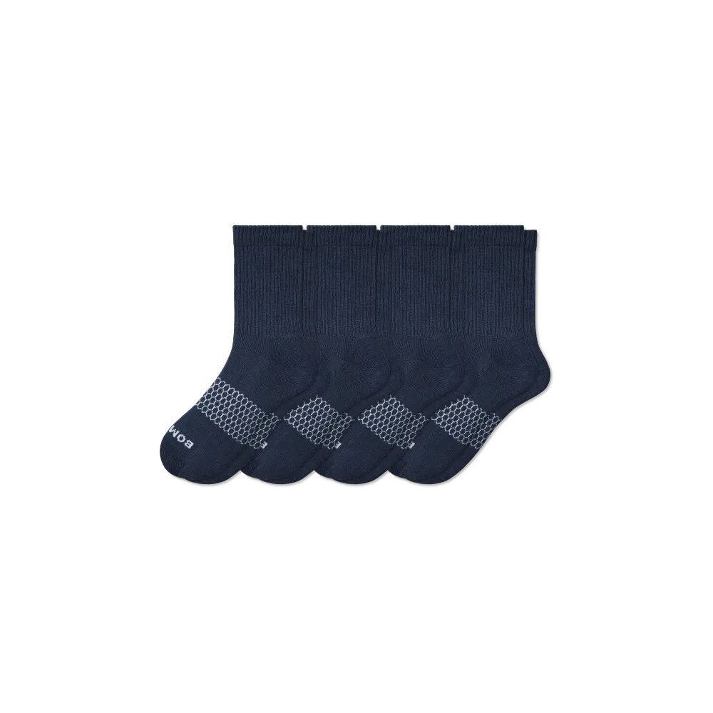 Women's Solids Half Calf Sock 4-Pack