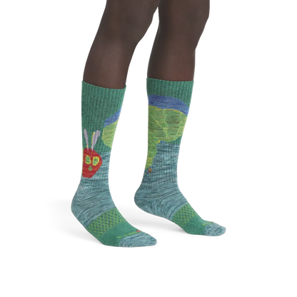 Eric Carle Very Hungry Caterpillar Calf Socks