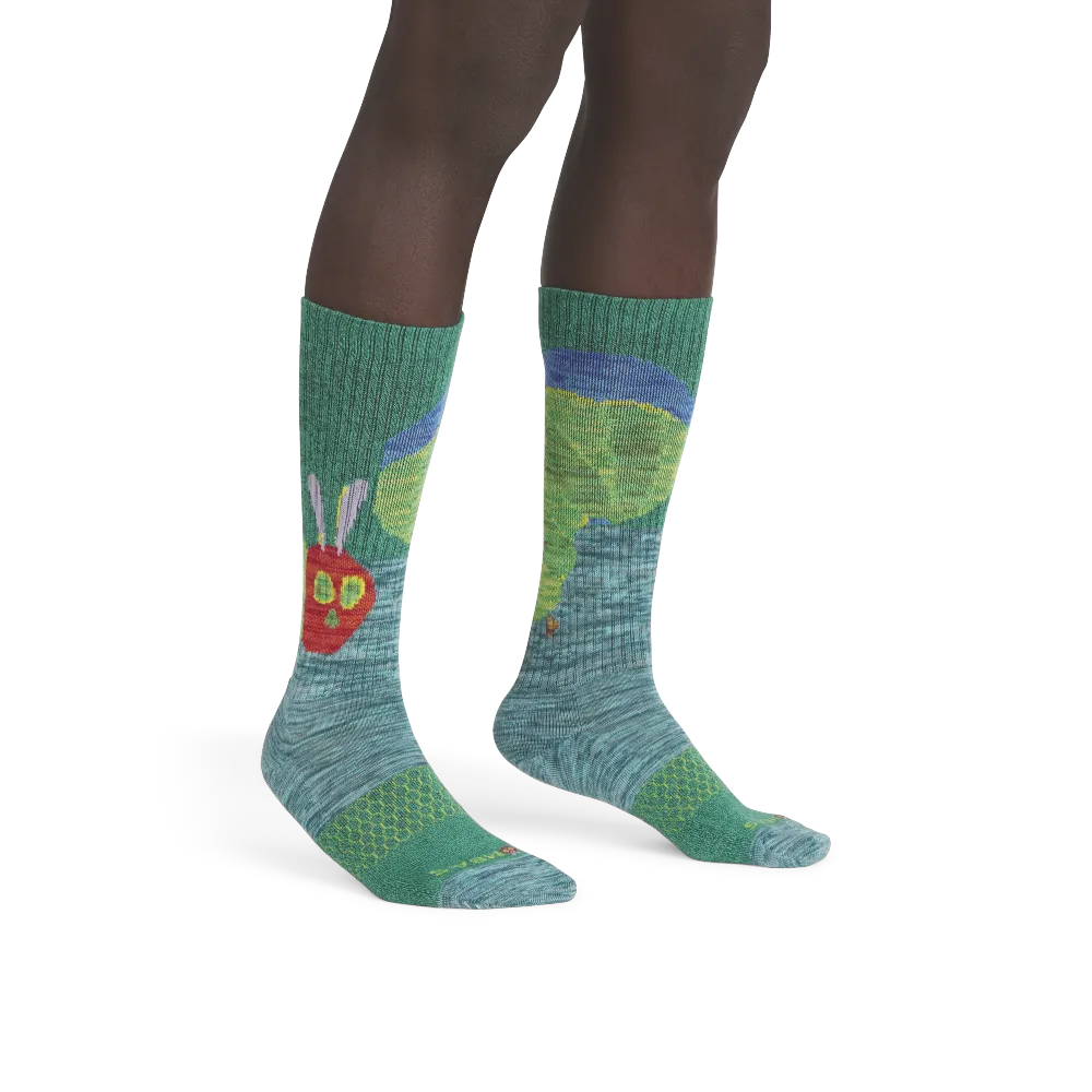 Adult Eric Carle Calf Sock 4-Pack & Book