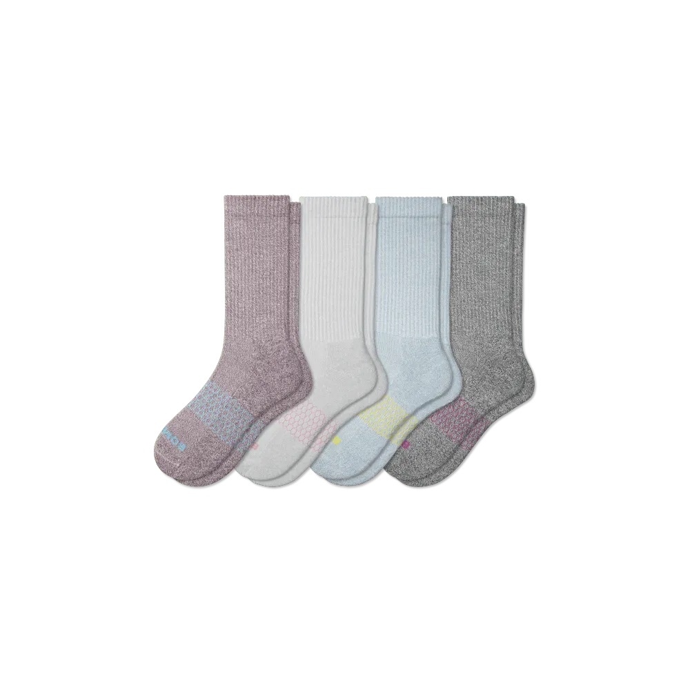 Women's Marl Calf Sock 4-Pack