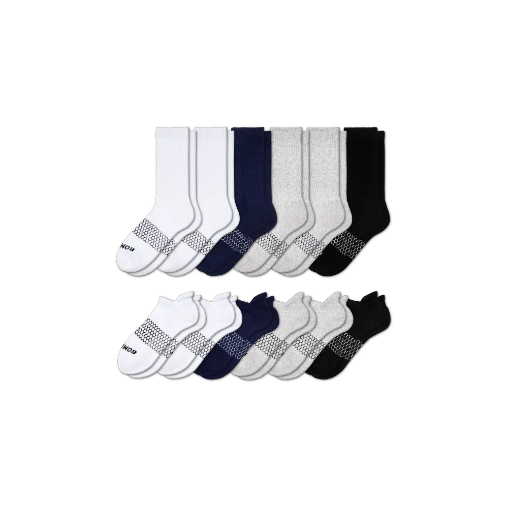 Women's Calf & Ankle Sock 12-Pack