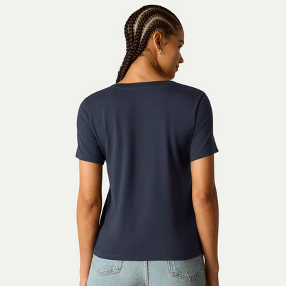 Women's Pima Cotton V-Neck T-Shirt 3-Pack