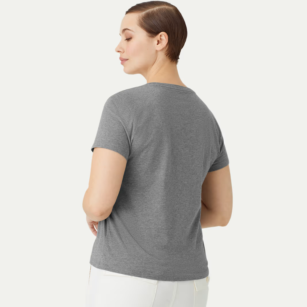 Women's Pima Cotton V-Neck T-Shirt