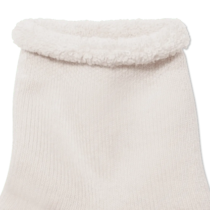Women's Merino Wool Blend Roll-Top Gripper House Socks