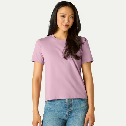 Women's Pima Cotton Crew Neck T-Shirt