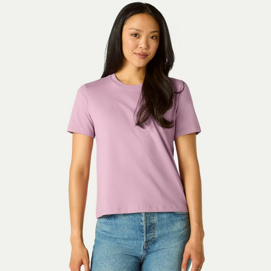 Women's Pima Cotton Crew Neck T-Shirt