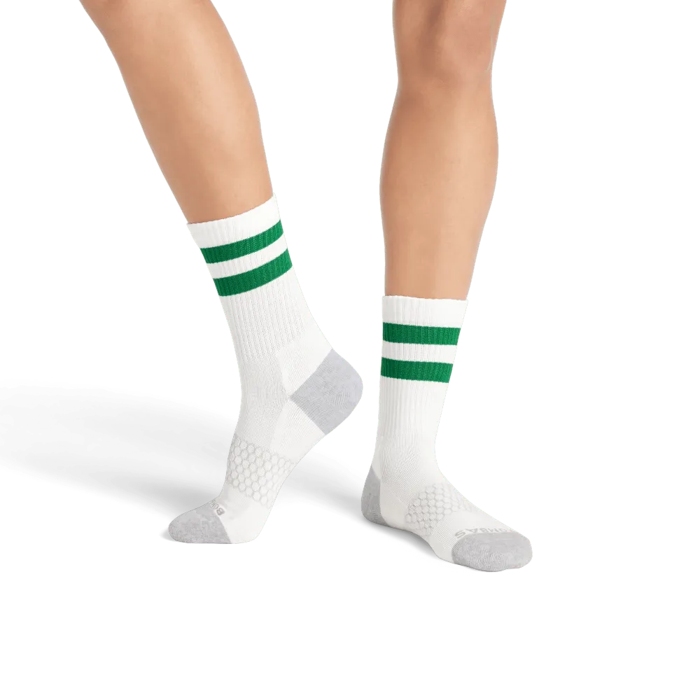 Women's Vintage Stripes Half Calf Socks
