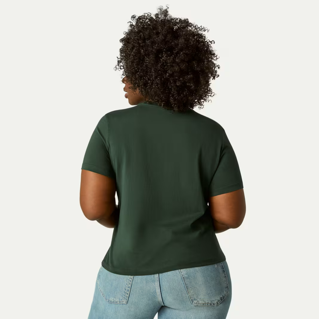 Women's Pima Cotton Crew Neck T-Shirt