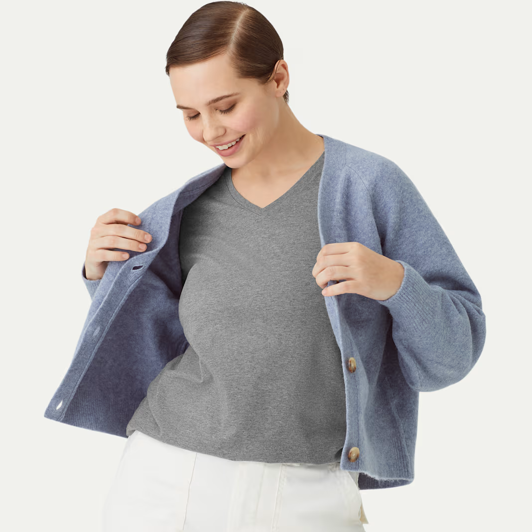 Women's Pima Cotton V-Neck T-Shirt