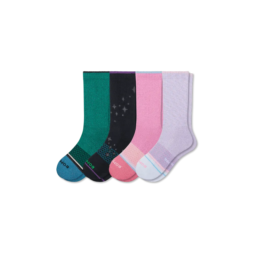 Wicked X Bombas Calf Sock 4-Pack