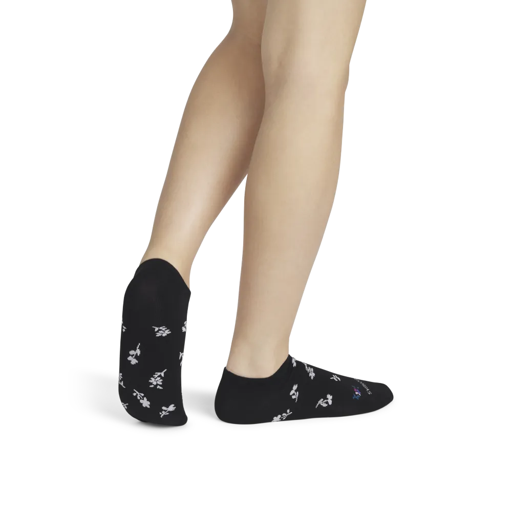 Women's Floral Lightweight Ankle Sock 4-Pack Gift Box
