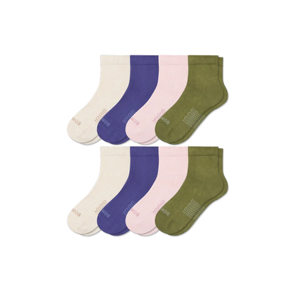 Women's Modern Rib Quarter Sock 8-Pack