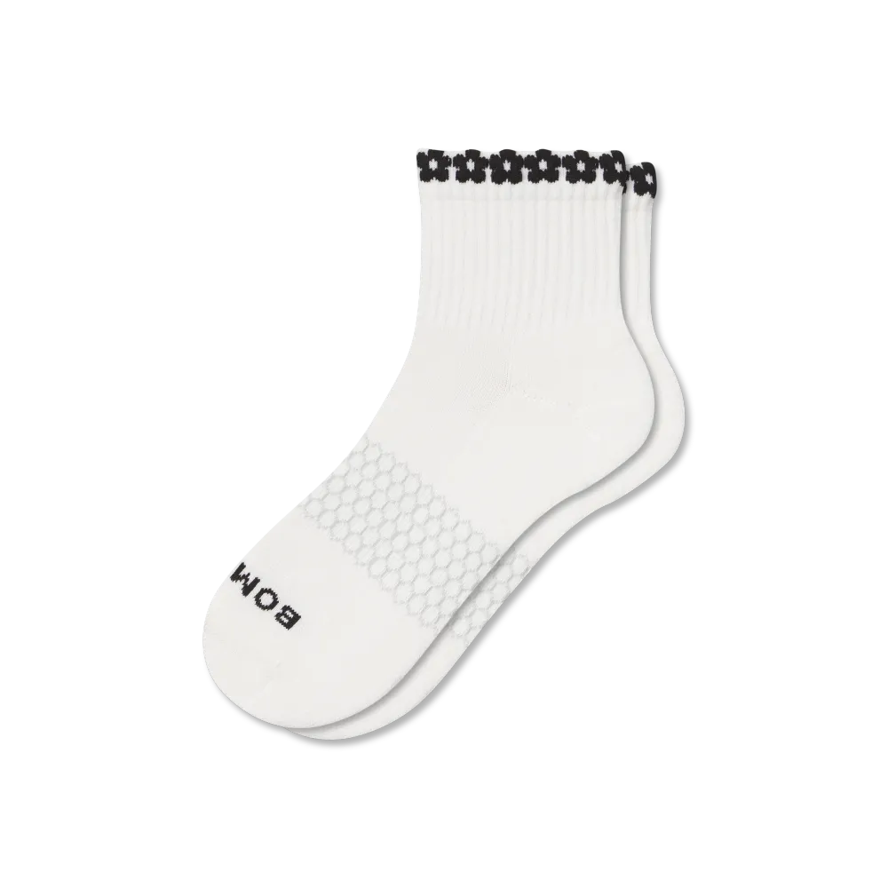 Women's Daisy Chain Quarter Socks