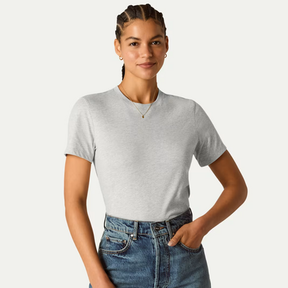 Women's Pima Cotton Crew Neck T-Shirt