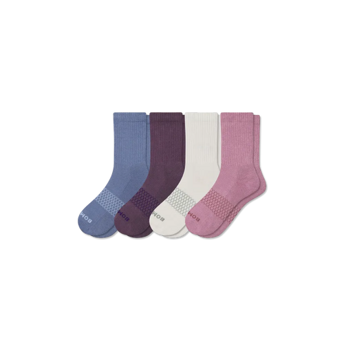 Women's Solids Half Calf Sock 4-Pack