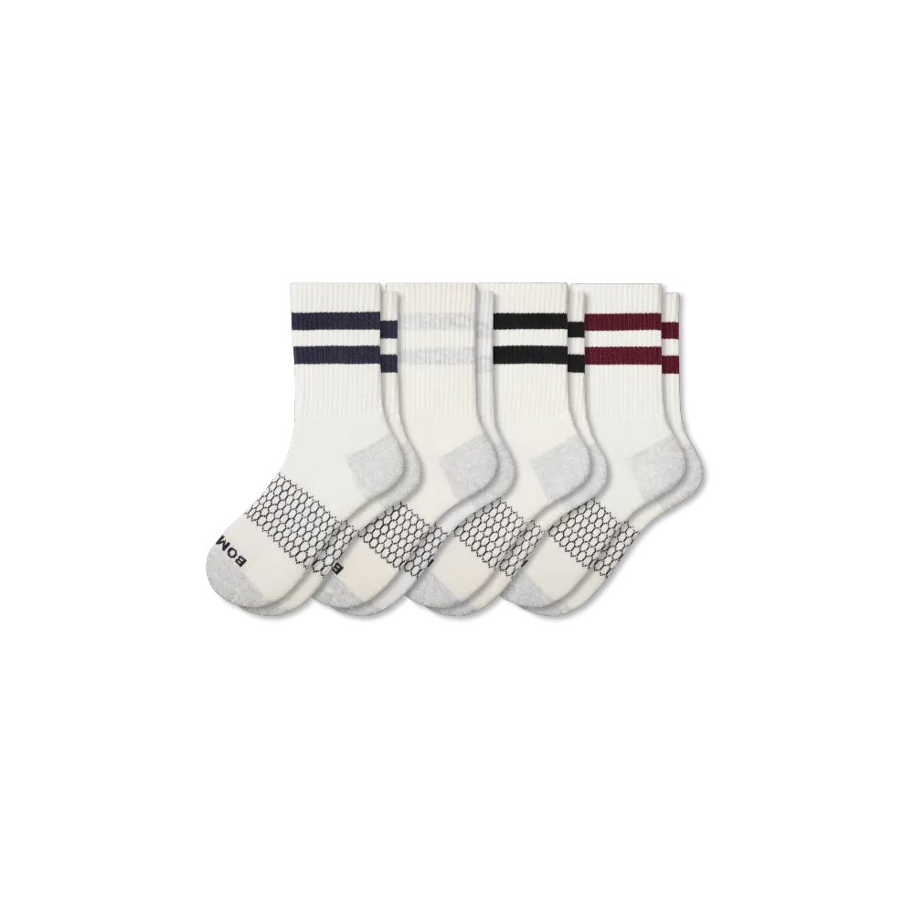 Women's Vintage Stripes Half Calf Sock 4-Pack