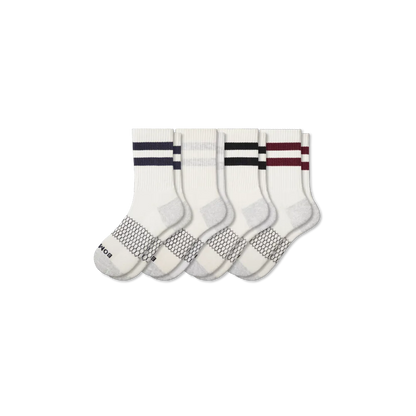 Women's Vintage Stripes Half Calf Sock 4-Pack
