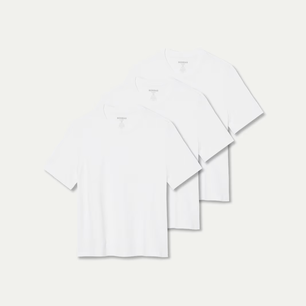 Women's Pima Cotton Crew Neck T-Shirt 3-Pack