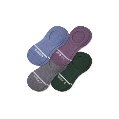 Women's Lightweight Merino Wool Blend No Show Sock 4-Pack