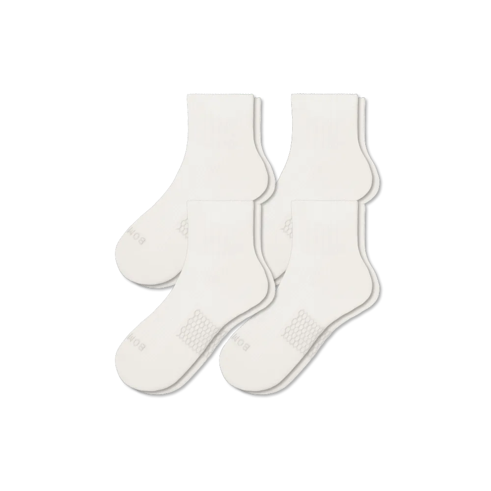 Women's Modern Rib Quarter Sock 4-Pack