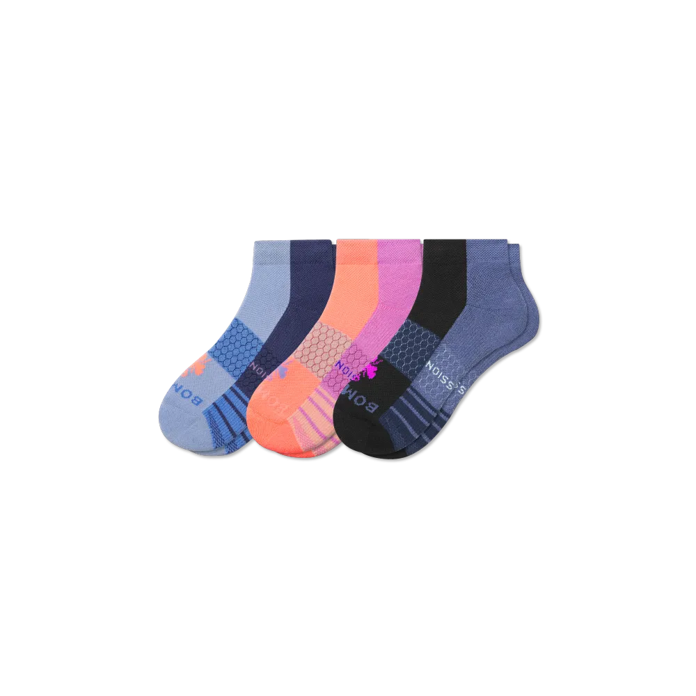 Women's Performance Compression Ankle Sock 3-Pack