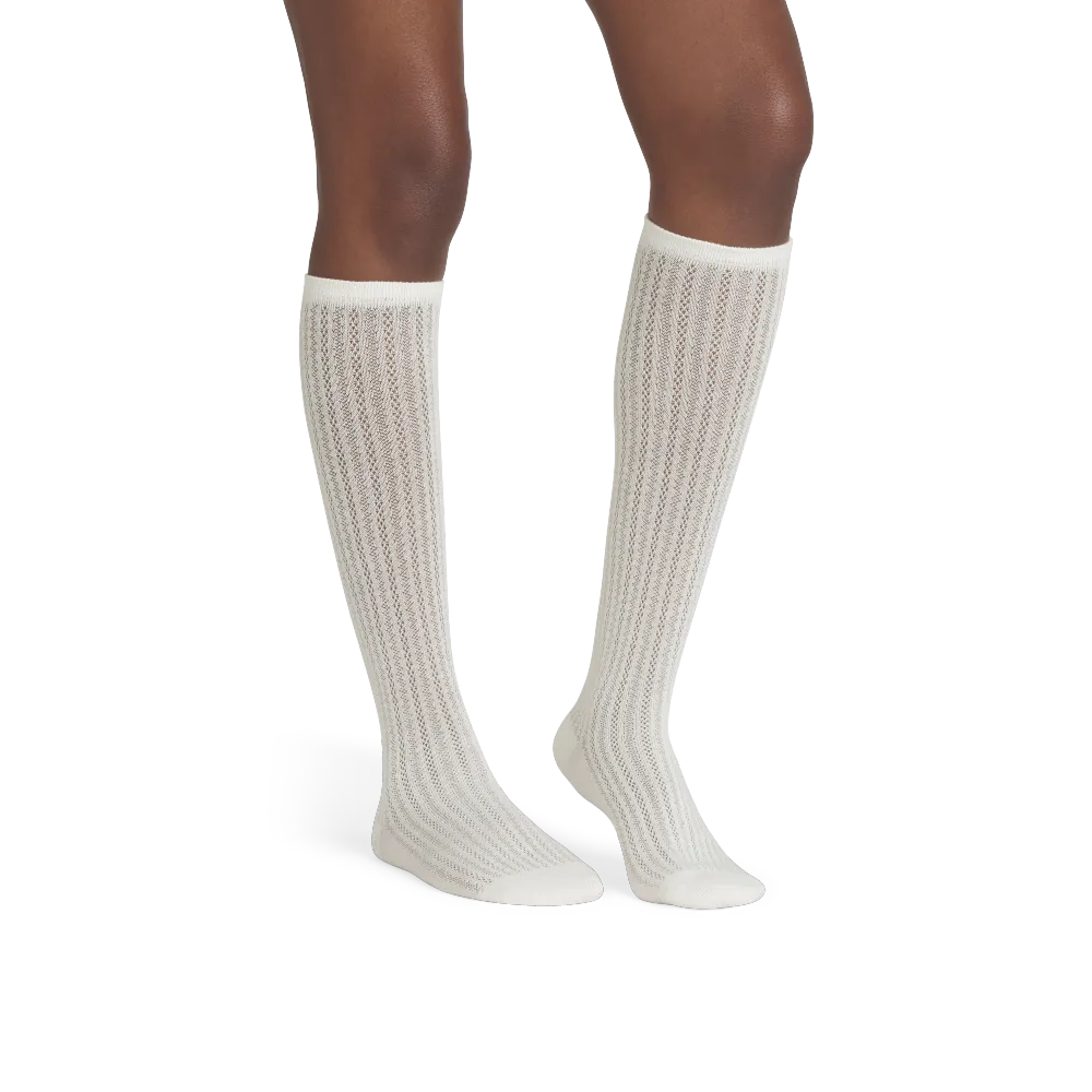 Women's Pointelle Knee High Sock 3-Pack