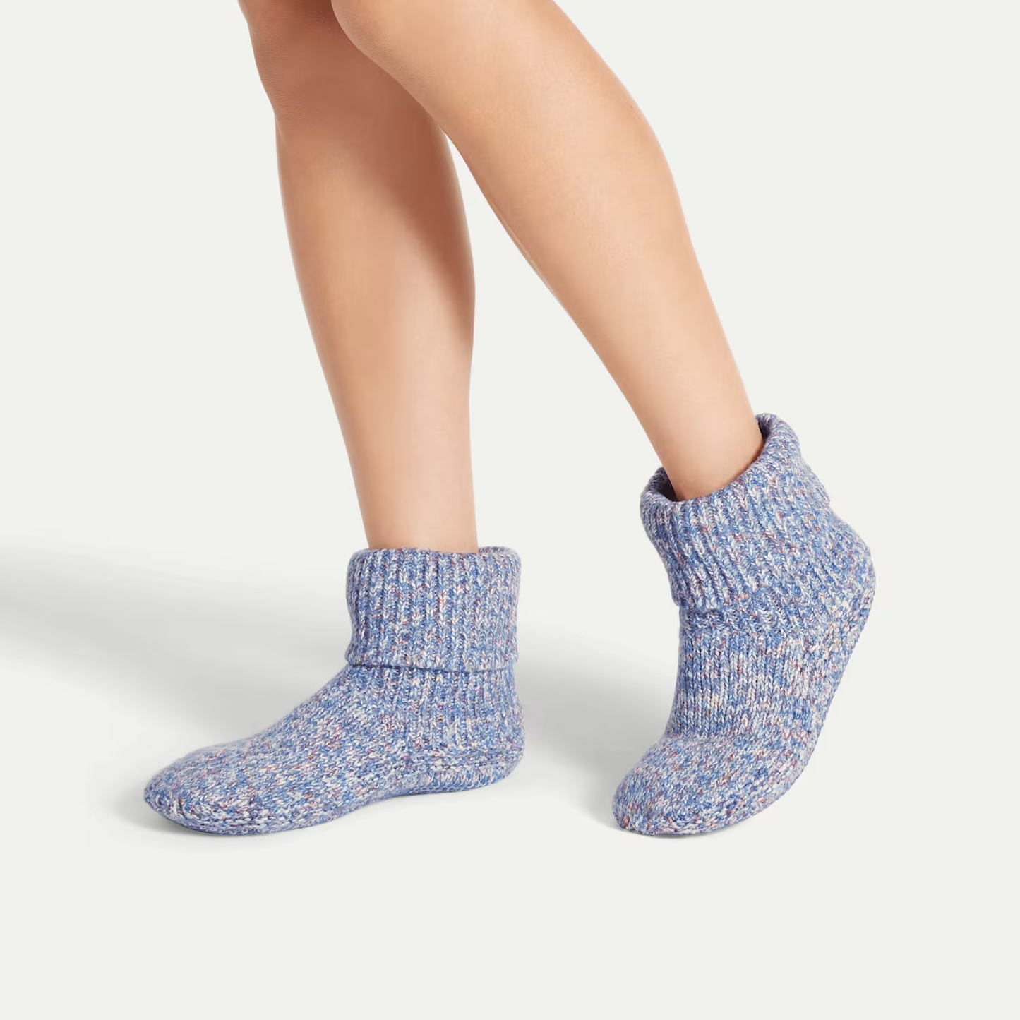 Women's Gripper Slipper Bootie - Sherpa-Lined