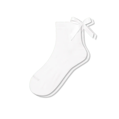 Women's Lightweight Bow Quarter Socks