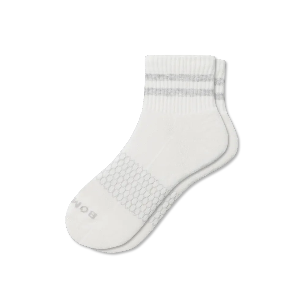 Women's Vintage Stripes Quarter Socks