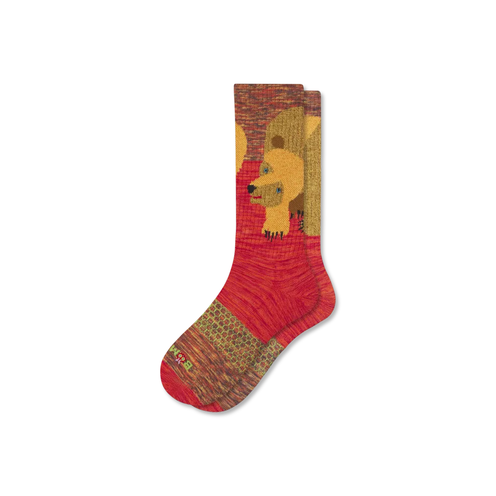 Eric Carle Big Brown Bear Calf Socks