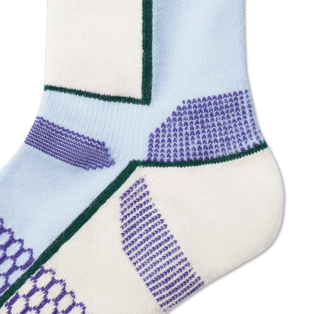 Women's Mid-Cushion Merino Wool Blend Ski & Snowboard Socks