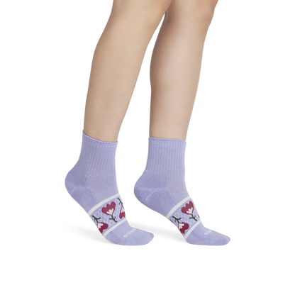 Women's Garden Party Quarter Sock 4-Pack