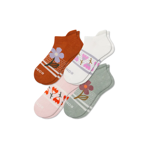 Women's Garden Party Ankle Sock 4-Pack