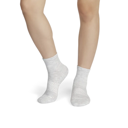 Women's Summer Slub Quarter Sock 4-Pack