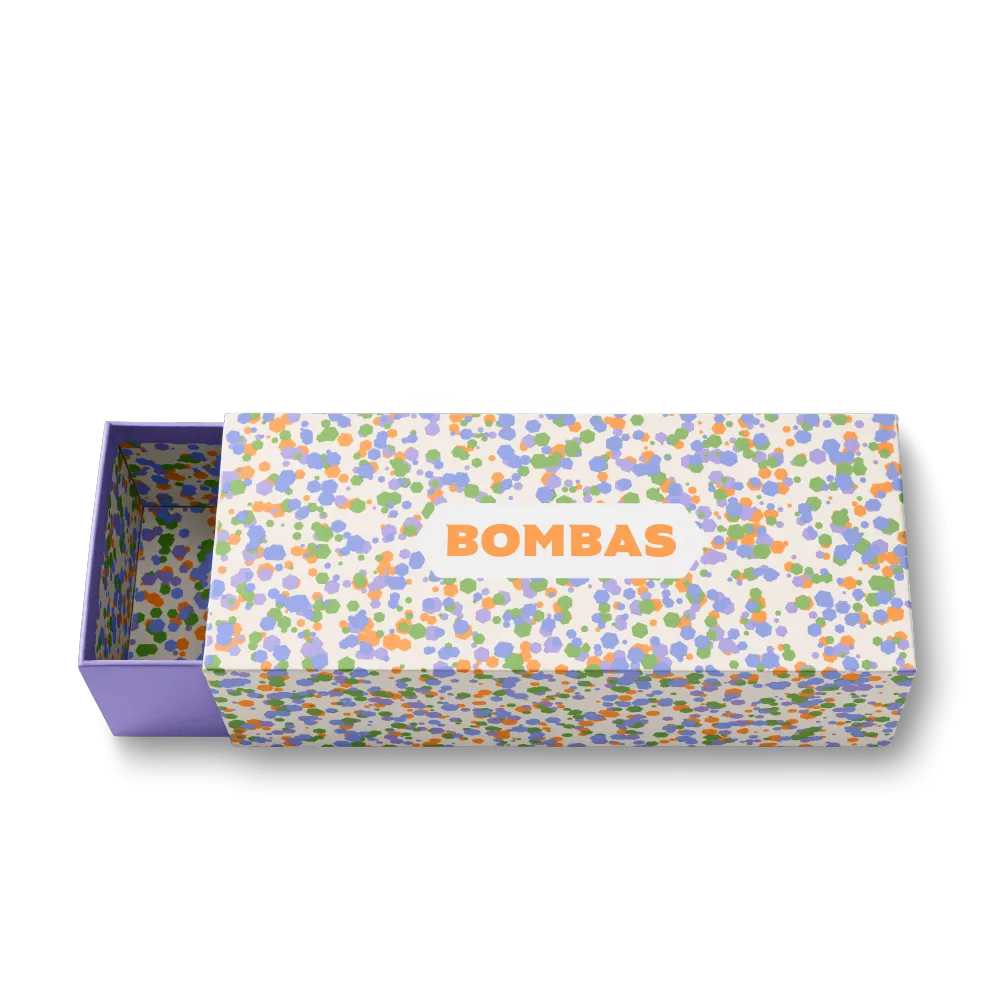 Women's Confetti Ankle Sock 4-Pack Gift Box