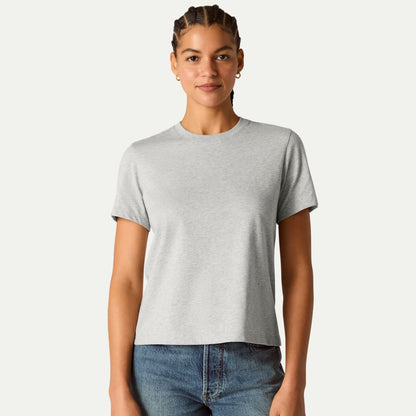 Women's Pima Cotton Crew Neck T-Shirt 3-Pack
