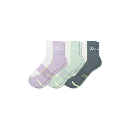 Women's Running Quarter Sock 3-Pack