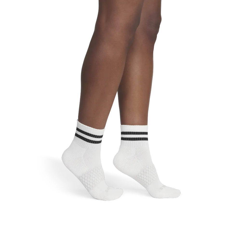 Women's Vintage Stripes Quarter Socks