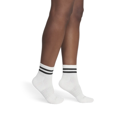 Women's Vintage Stripes Quarter Socks