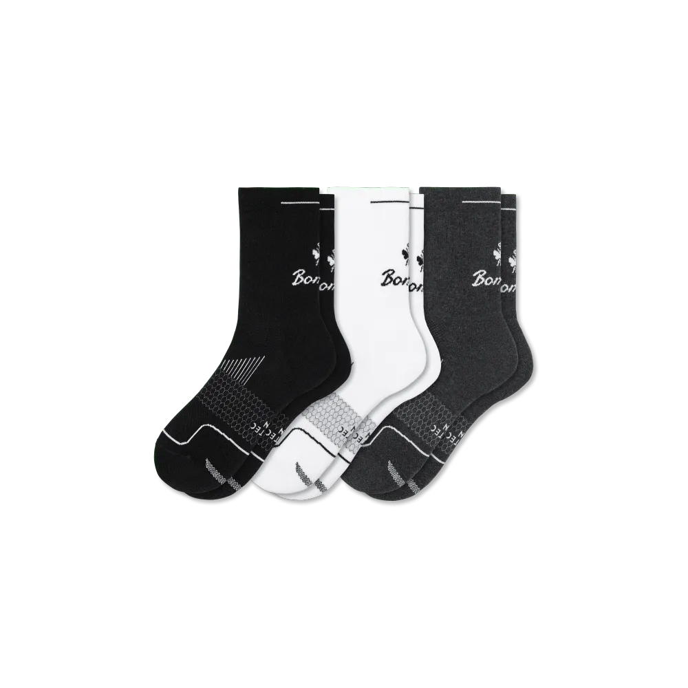 Women's Running Half Calf Sock 3-Pack