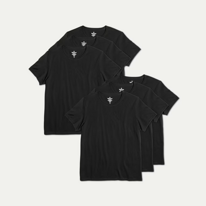 Women's Pima Cotton Crew Neck T-Shirt 6-Pack